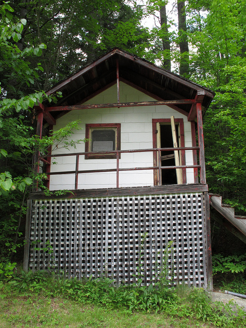 Abandoned Cottage near North Hudson, New York