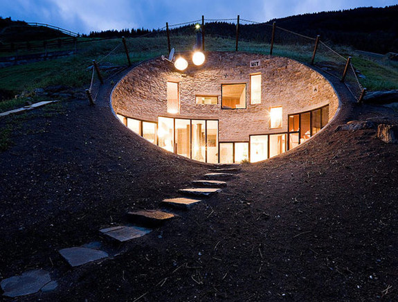 Swiss Underground Cottage