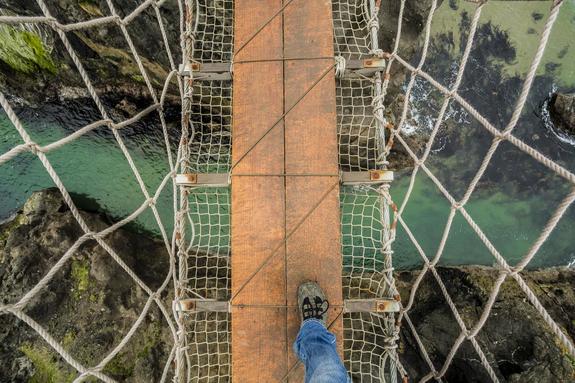 The Precarious Rope Bridge - Pic 2